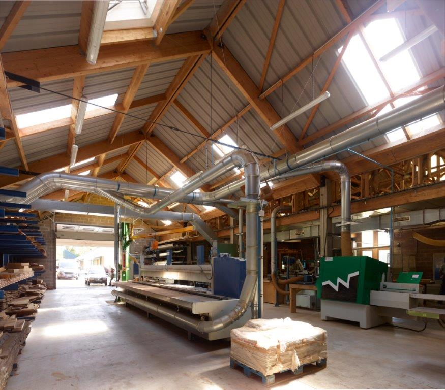 Notre atelier construction bois - Menuiserie Lateurtre
