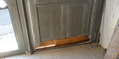 Porte en bois sur mesure - Seine Maritime