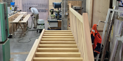 Fabrication escalier en bois à Paluel