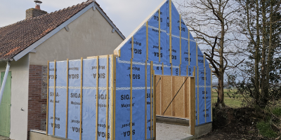 Garage en ossature bois Seine Maritime