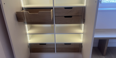 Tiroirs sur mesure en chêne - Seine Maritime