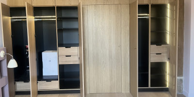Création d'un aménagement en bois 