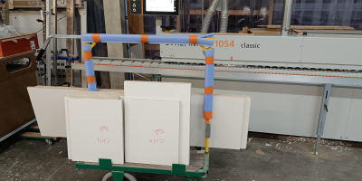 Placard en mélaminé blanc sur mesure - Normandie