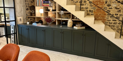 Aménagement sur mesure d'un placard sous escalier à Veules-les-Roses