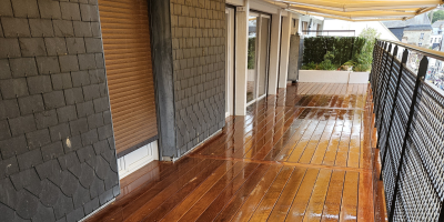 Création d’une terrasse en bois IPE près de Dieppe